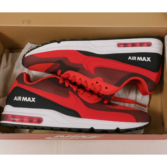 Size 13 - Nike Air Max LTD 3 Red Vibrant Color Amazing Condition - Picture 1 of 9